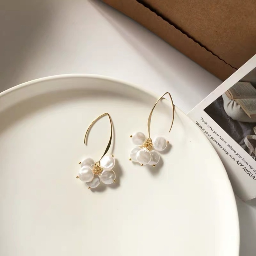 💕Last One 🌞 Flower Earrings - Picture 6 of 6